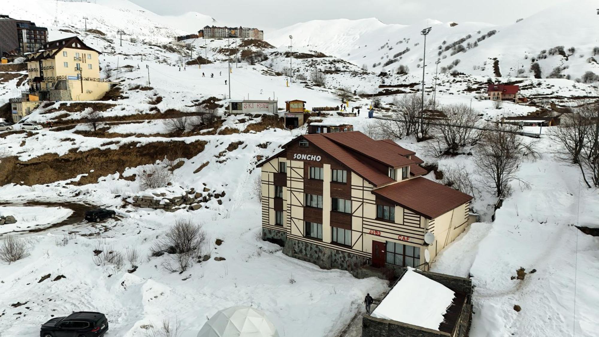Hotel Soncho Gudauri Exterior foto